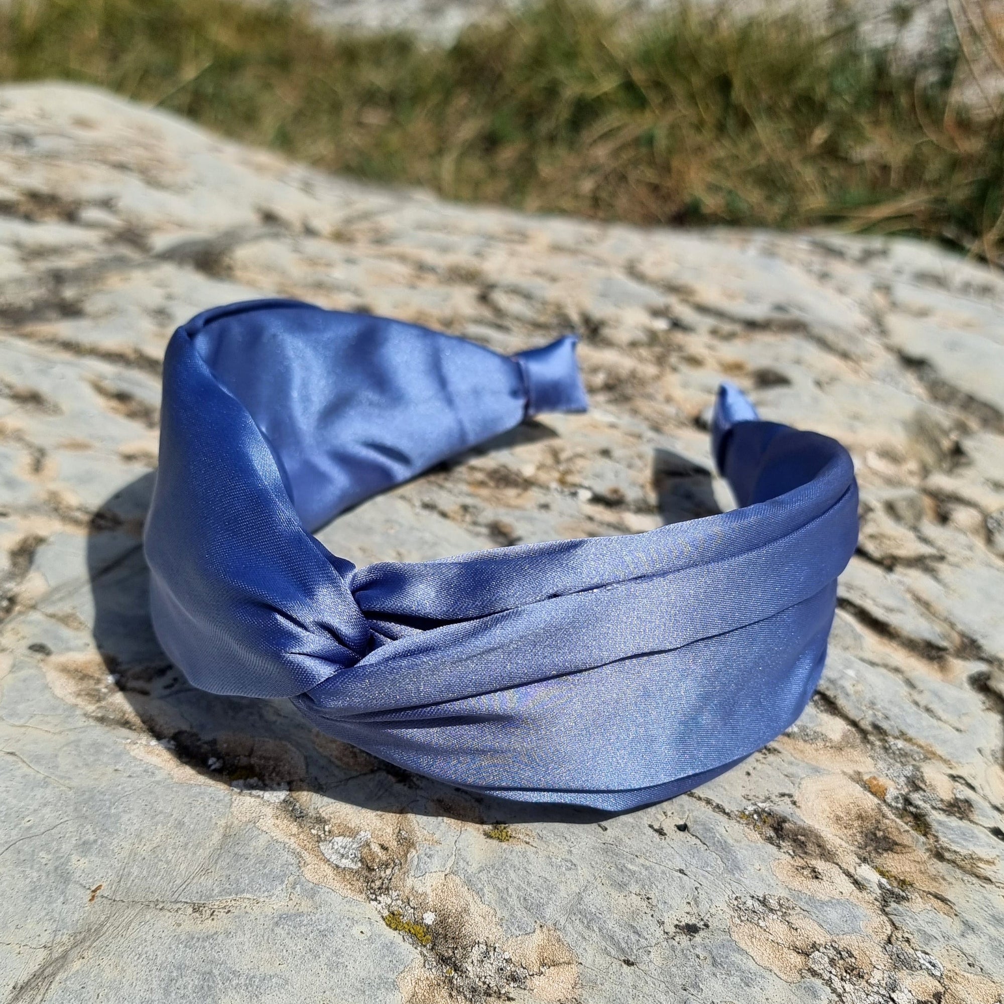 Serre-tête "Daisy", bleu clair
