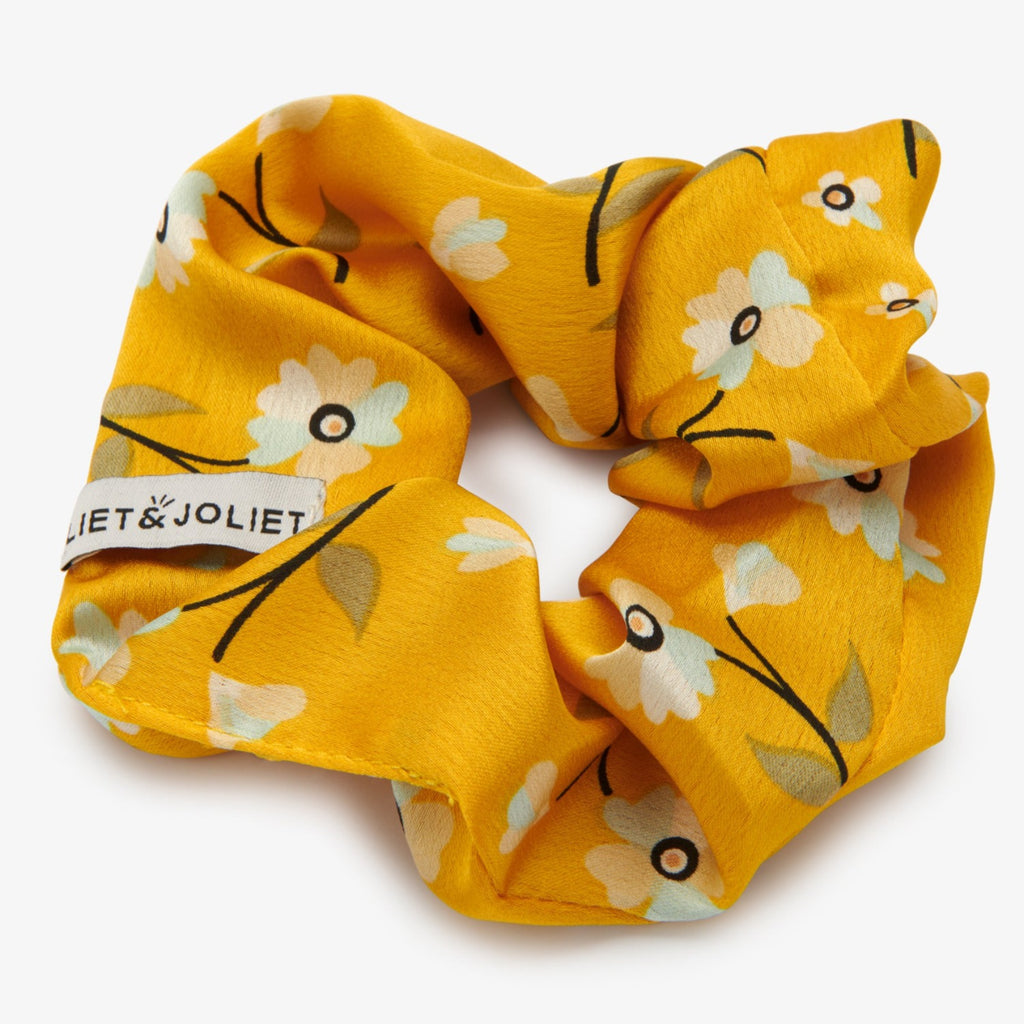 "Violetta" printed scrunchie