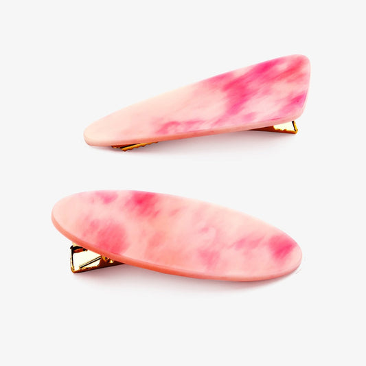 Hairpins "Ember" pink