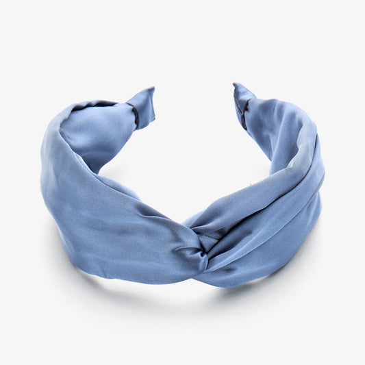 Headband "Daisy" light blue