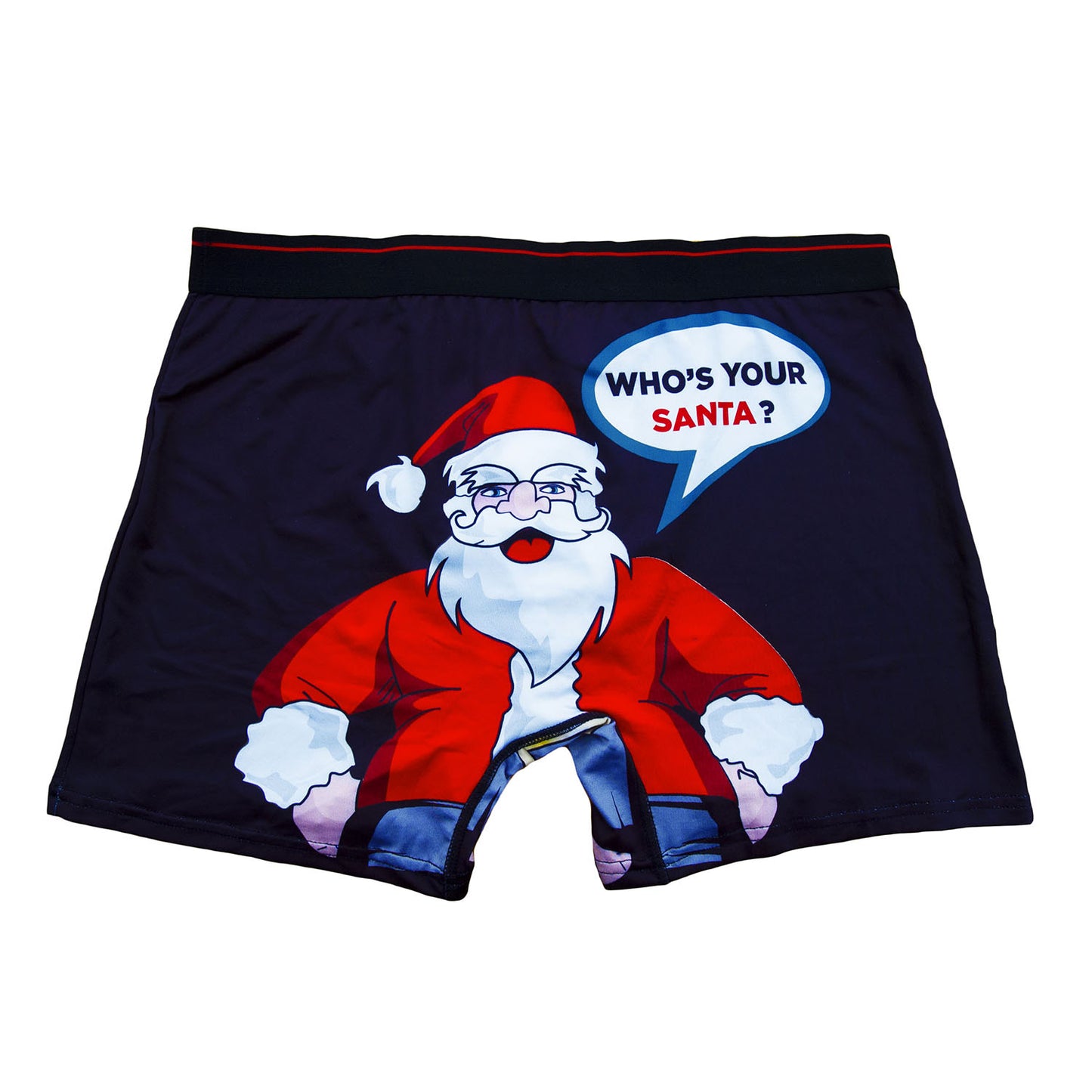 Calçons de Noël "Who's your Santa"
