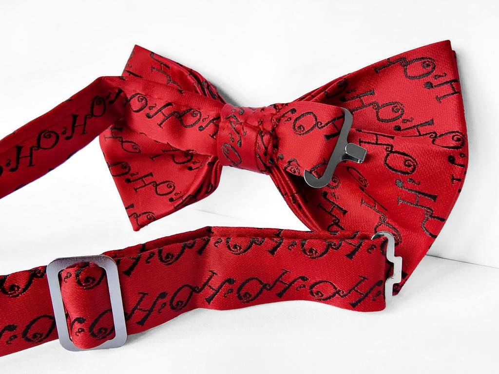 Christmas Bowtie "Ho Ho Ho"