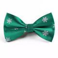 Noeud Papillon de Noël "Flocons de Neige"