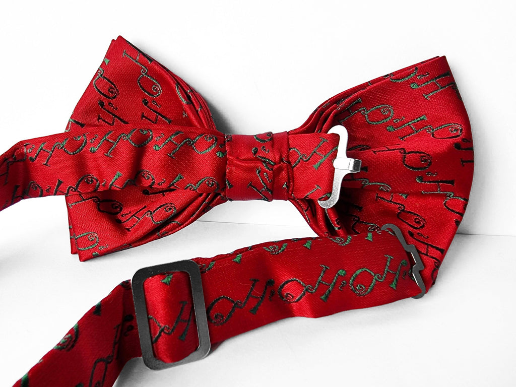 Christmas Bowtie "Ho Ho Ho"