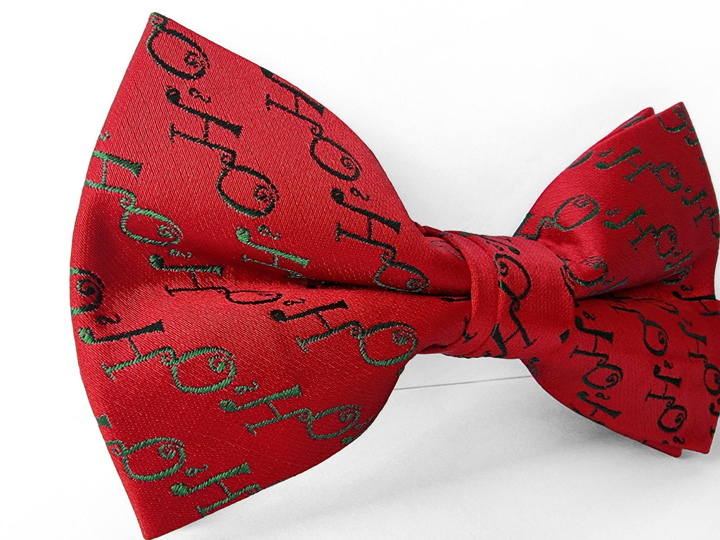 Christmas Bowtie "Ho Ho Ho"