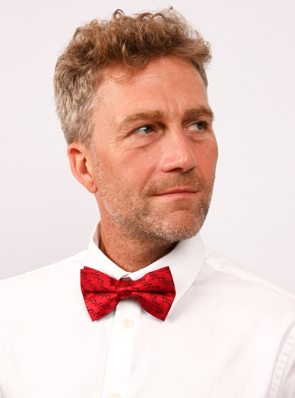 Christmas Bowtie "Ho Ho Ho"