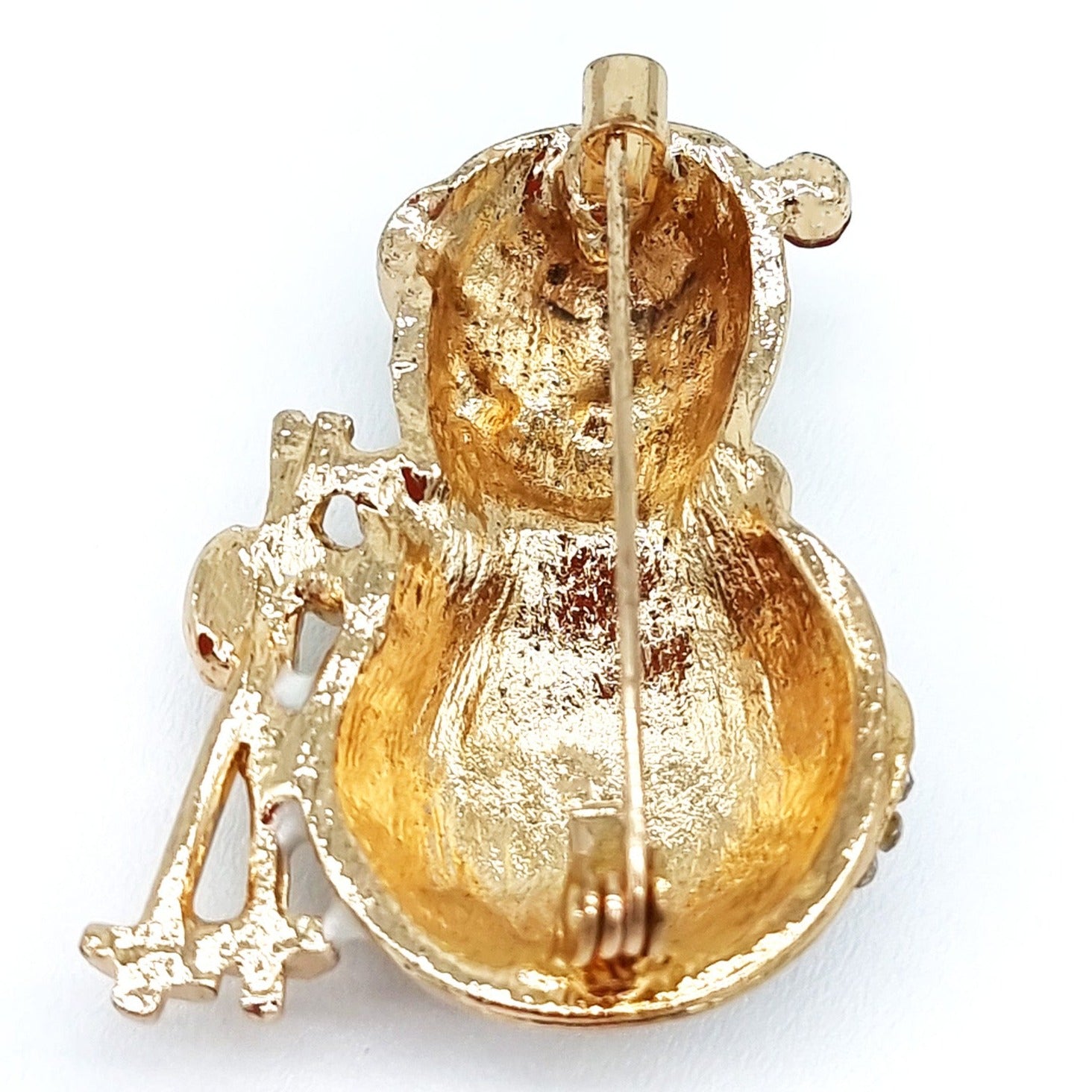 Broche de Noël "Le Bonhomme de Neige"