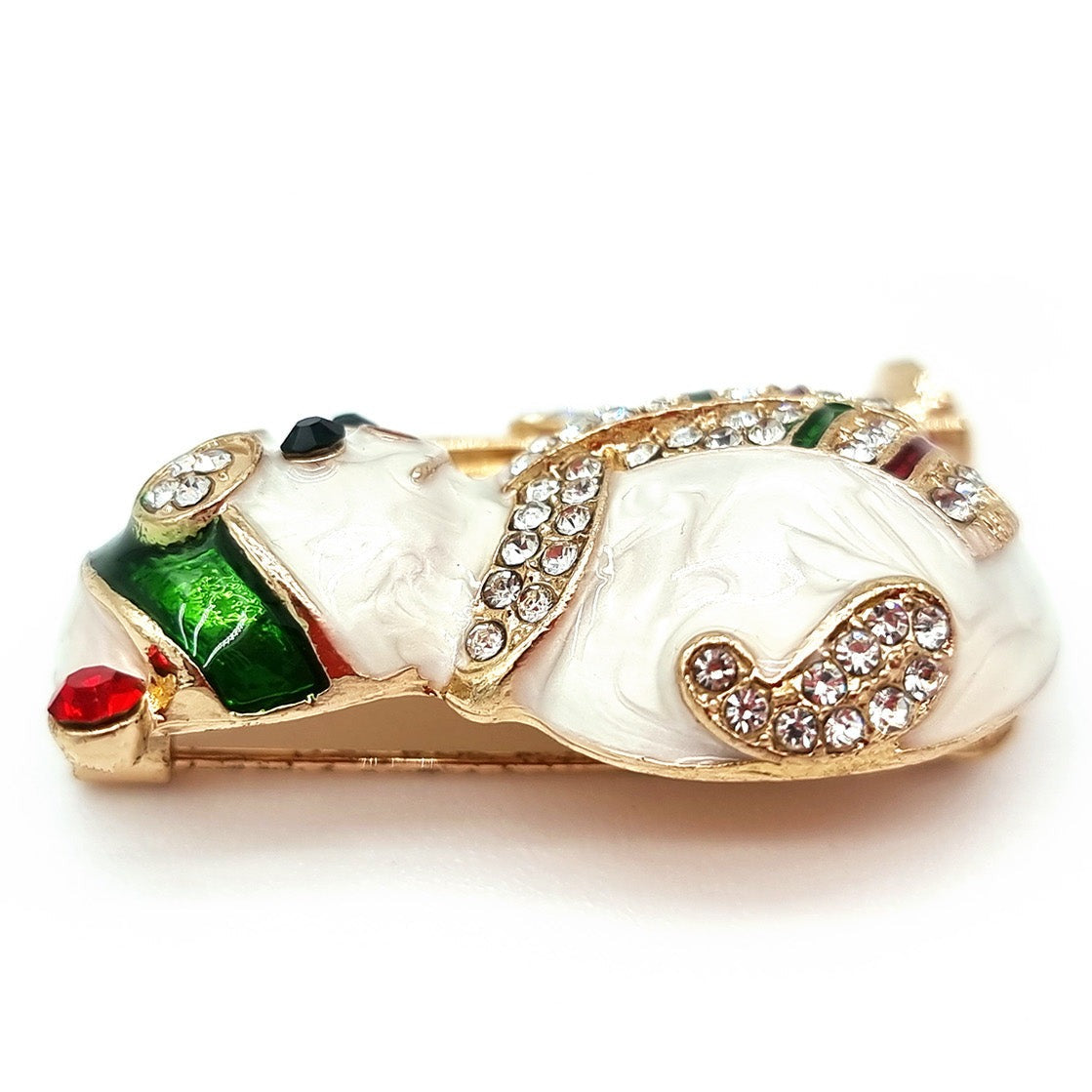 Broche de Noël "Le Bonhomme de Neige"