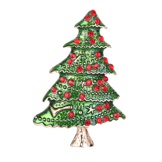 Christmas brooch "Christmas tree"