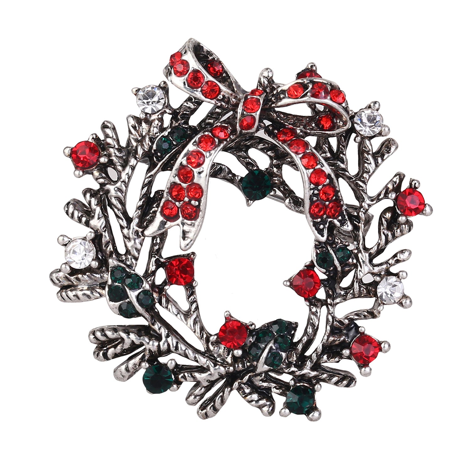 Broche de Noël "La Guirlande"