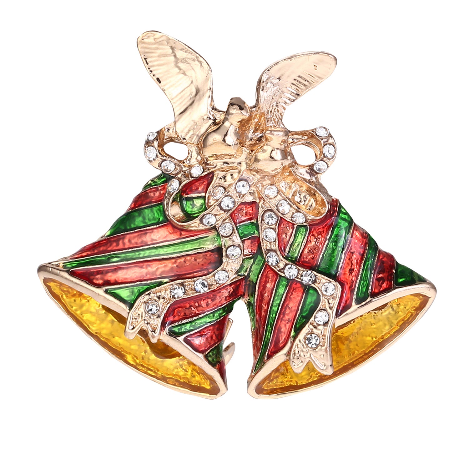 Broche de Noël "Les Cloches de Noël"