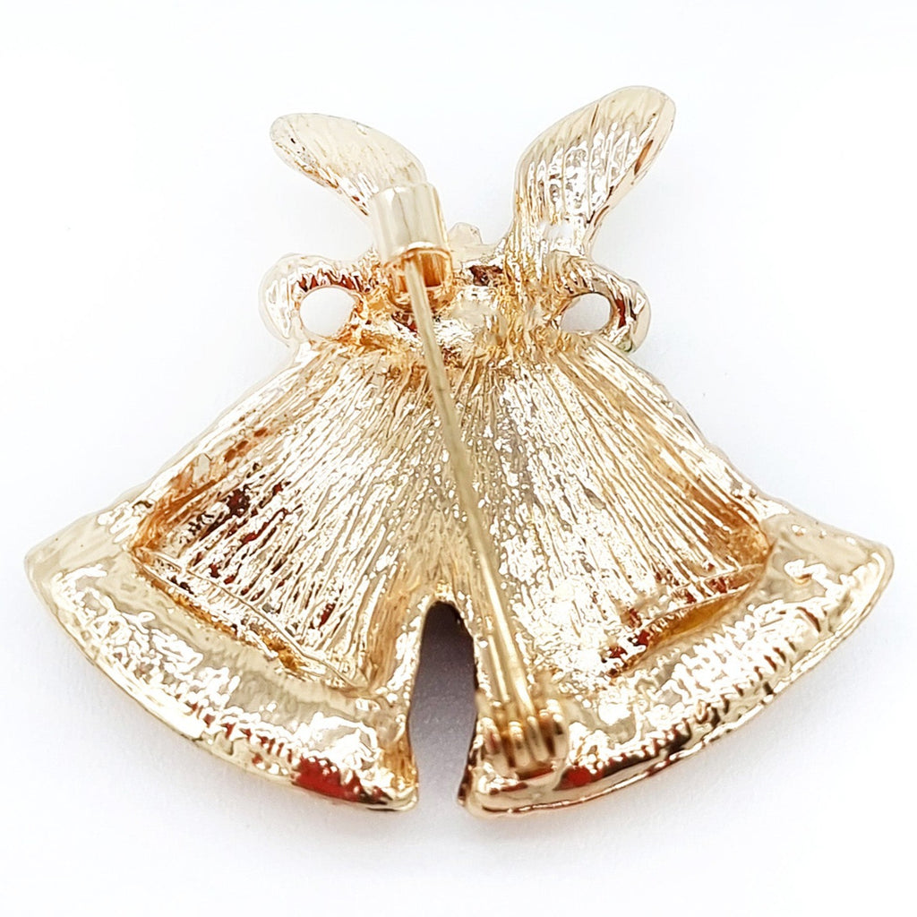 Christmas brooch "The Christmas Bells"
