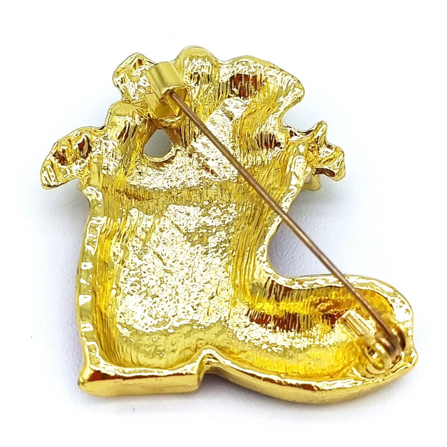 Broche de Noël "Les Bottes"