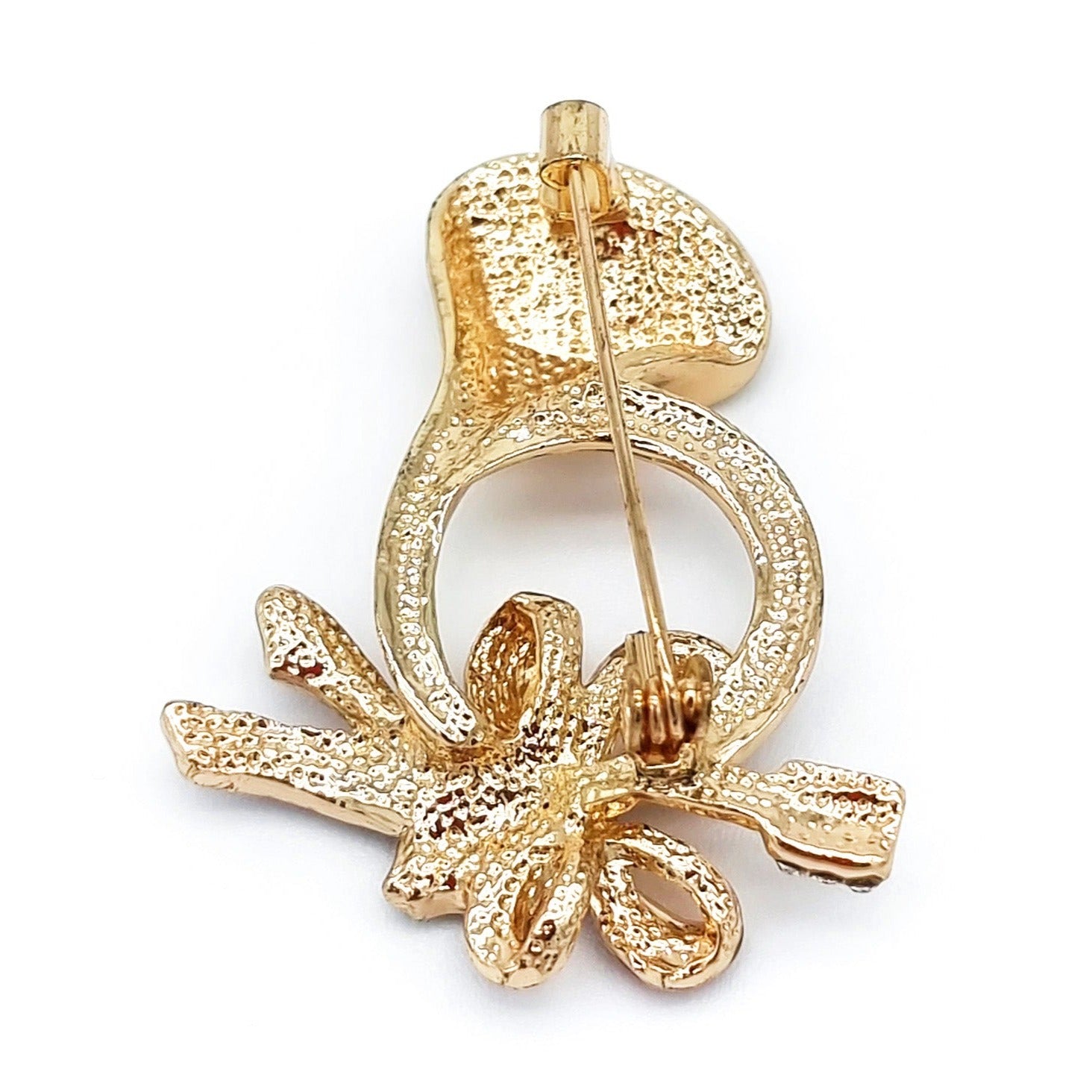 Broche de Noël "La Trompette"