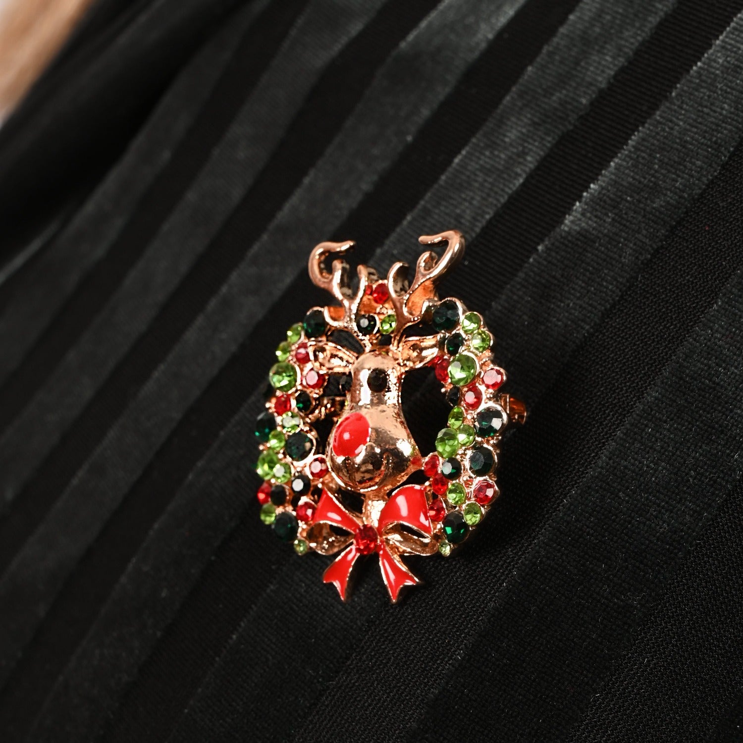 Broche de Noël "Rudolph"