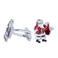 Boutons de manchette "Le Père Noël"