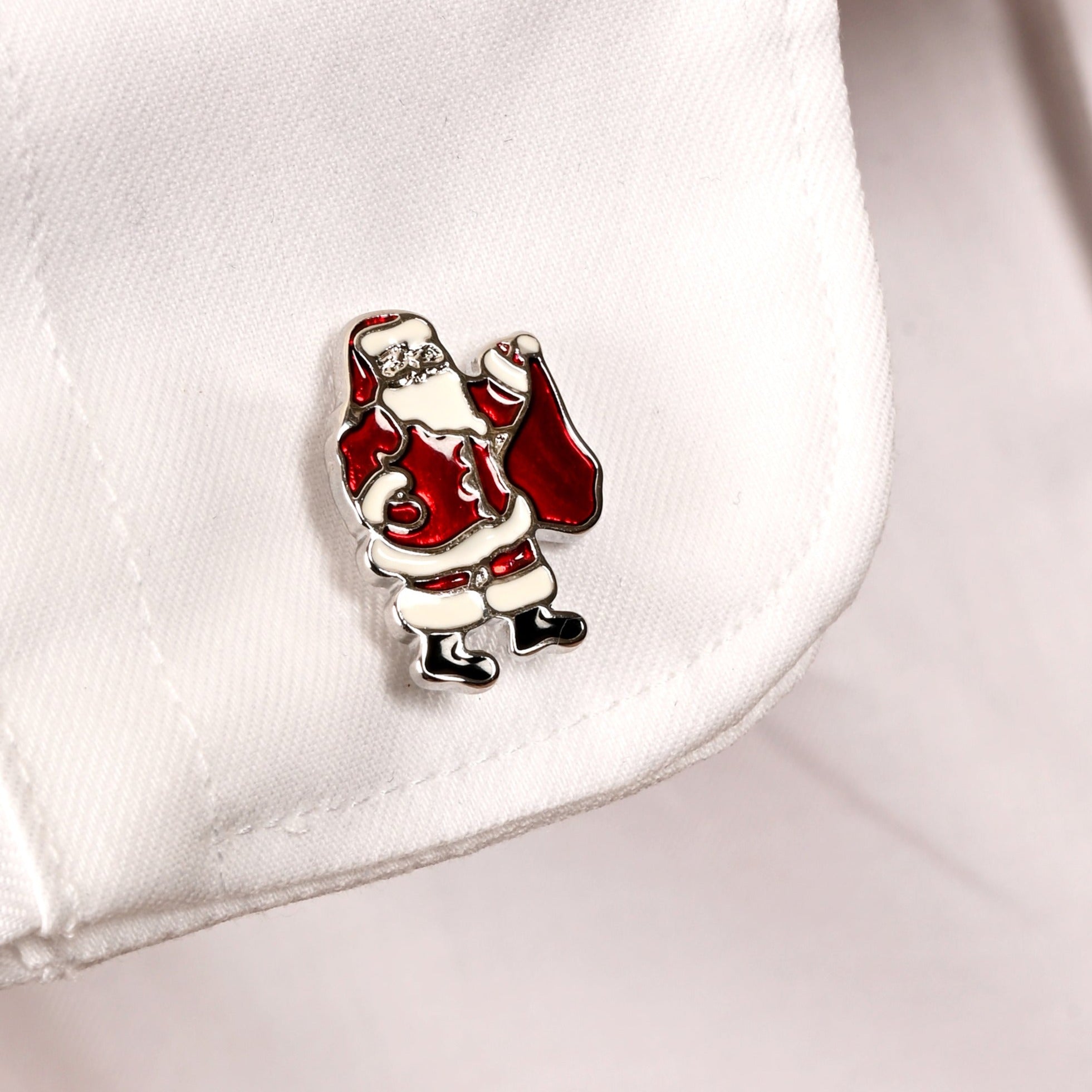 Cufflinks "Santa Claus"