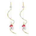 Boucles d'Oreilles "Le Père Noël"
