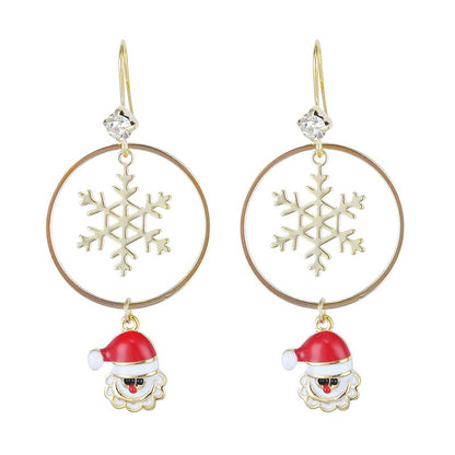 Christmas Earrings "Snowflakes"