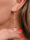 Christmas Earrings "Santa"