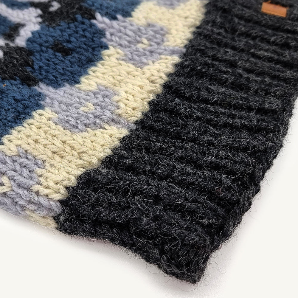 Bonnet unisex "Frede" en Laine d'Agneau