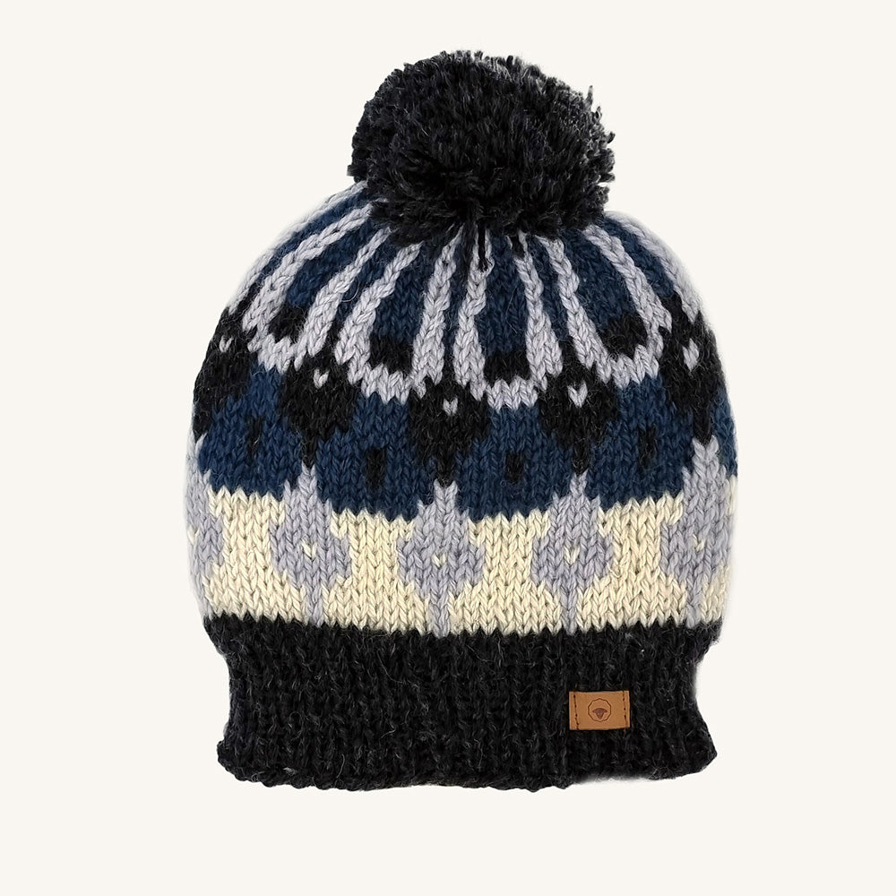 Bonnet unisex "Frede" en Laine d'Agneau