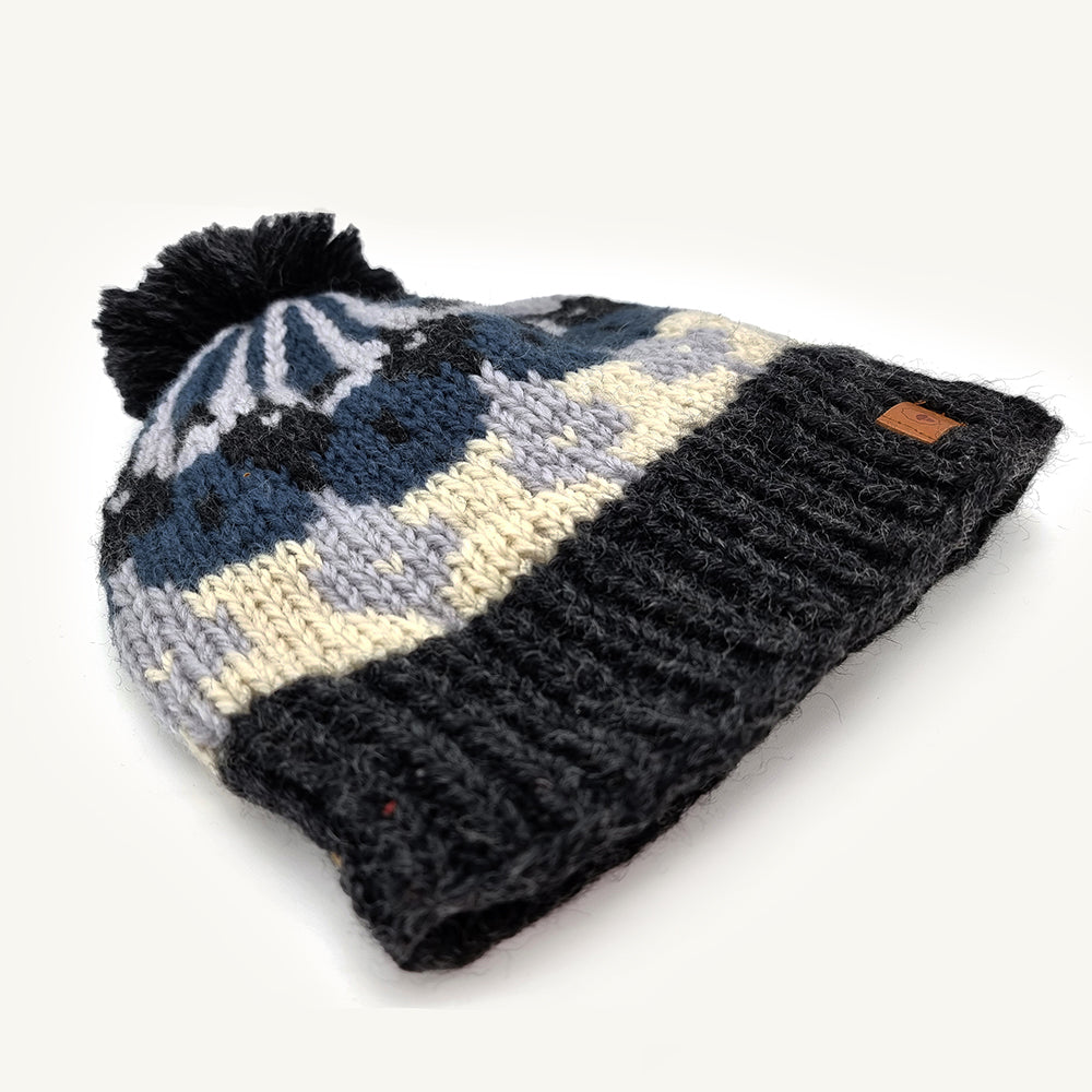 Bonnet unisex "Frede" en Laine d'Agneau