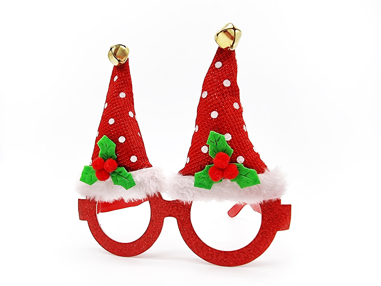 Christmas glasses "Santa's hat"
