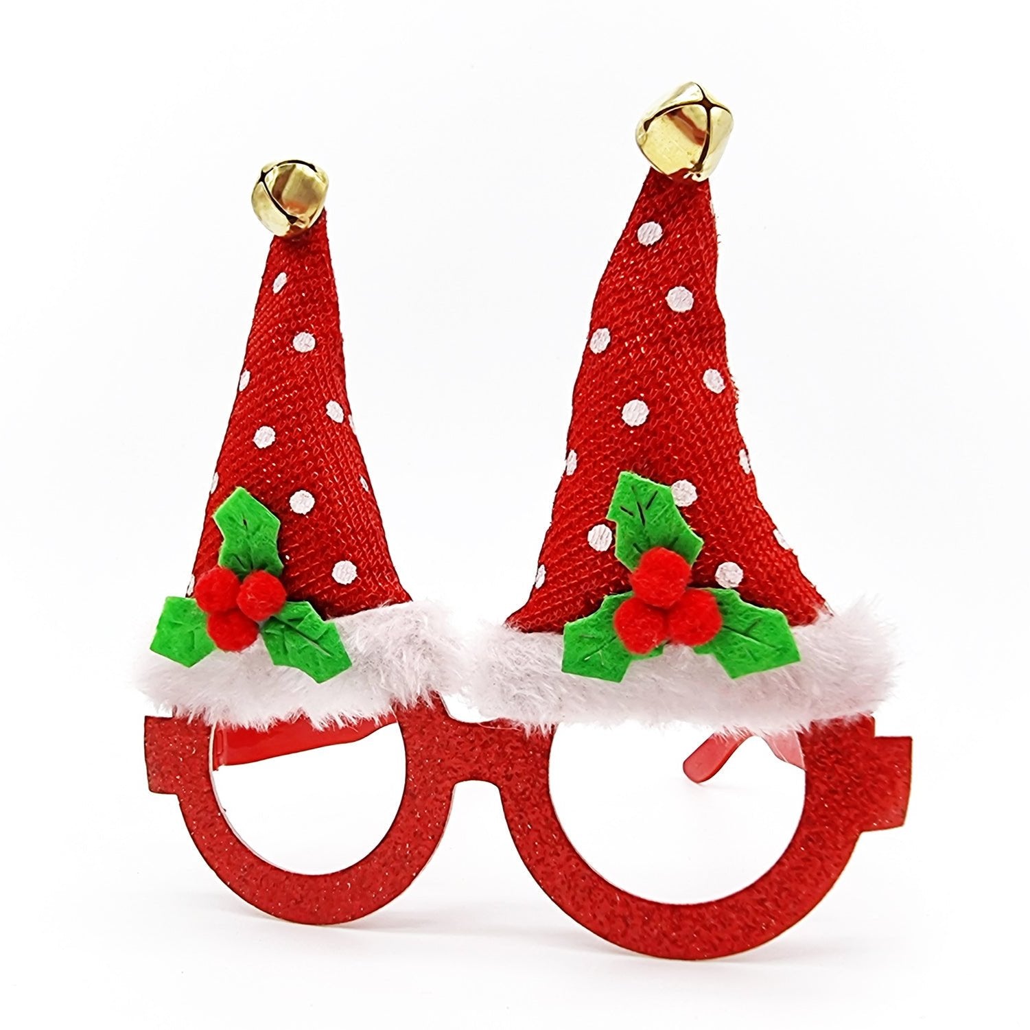 Christmas glasses "Santa's hat"