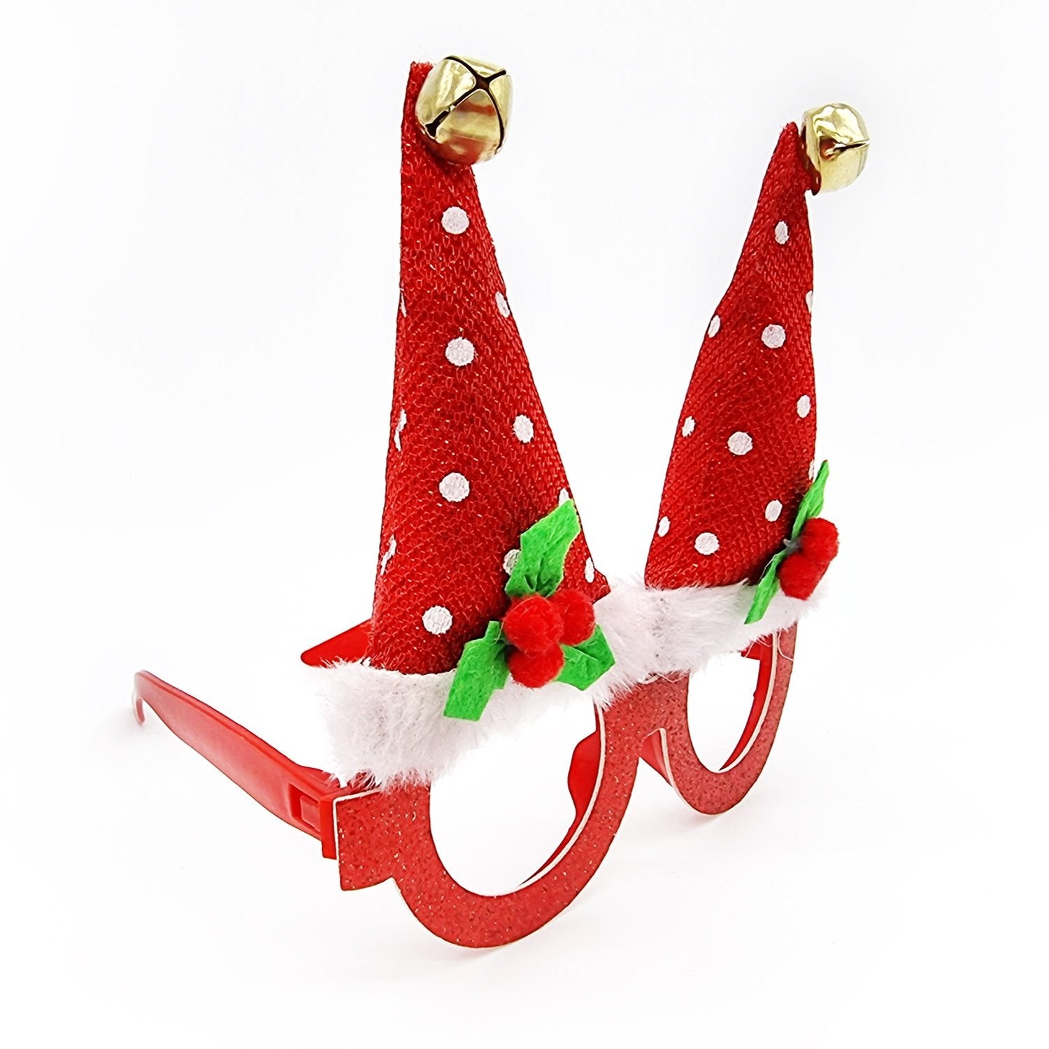 Christmas glasses "Santa's hat"