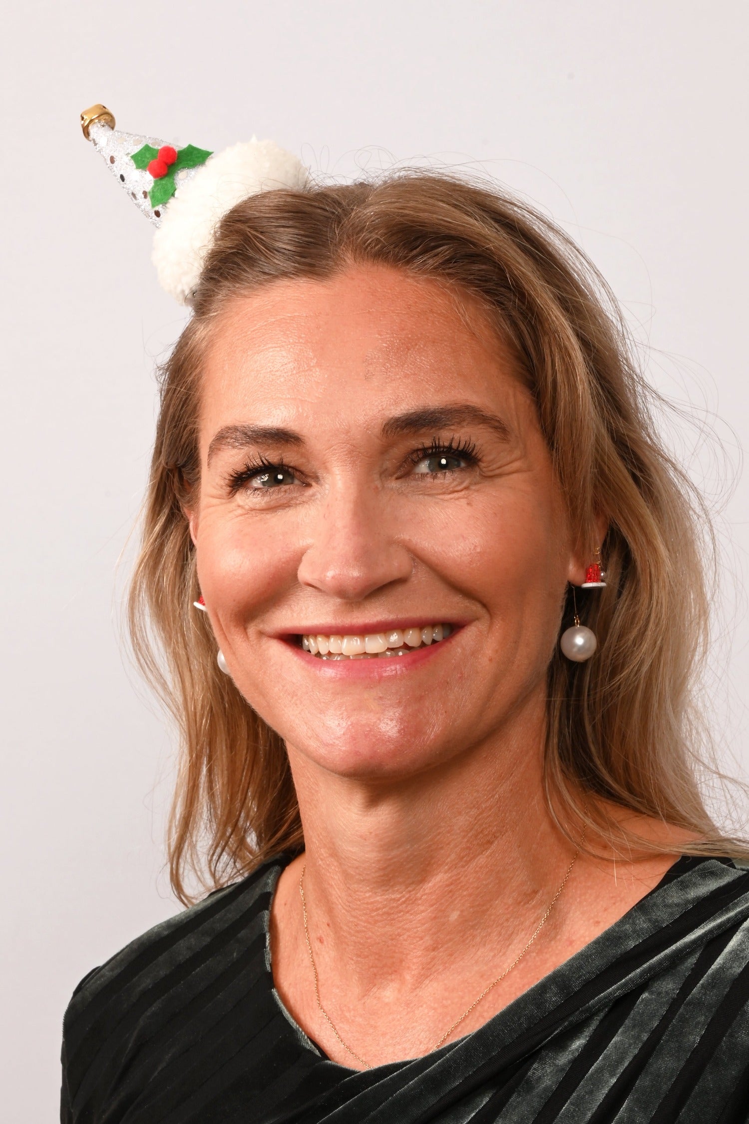 Epingle à Cheveux "Chapeau Noël"