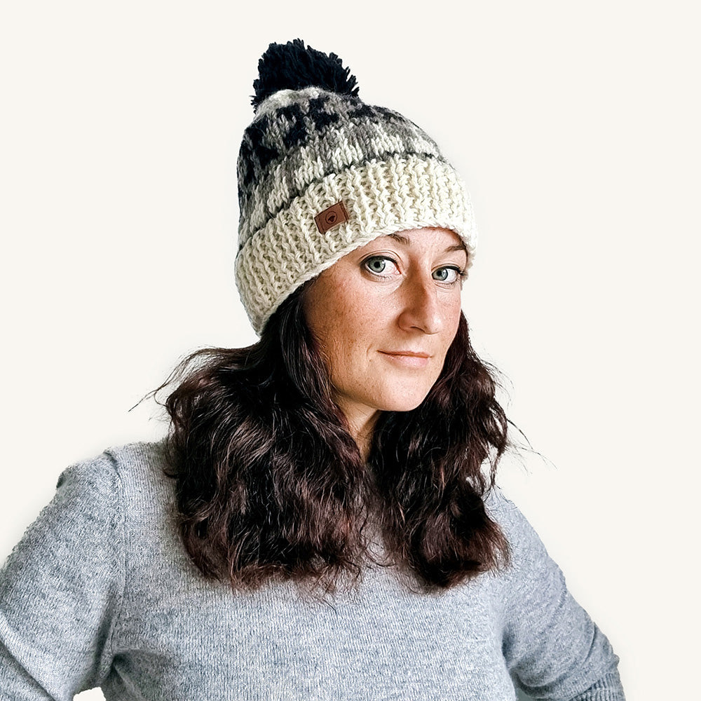 Bonnet unisex "Skaane" en Laine d'Agneau