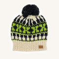 Bonnet unisex "Skaane" en Laine d'Agneau vert