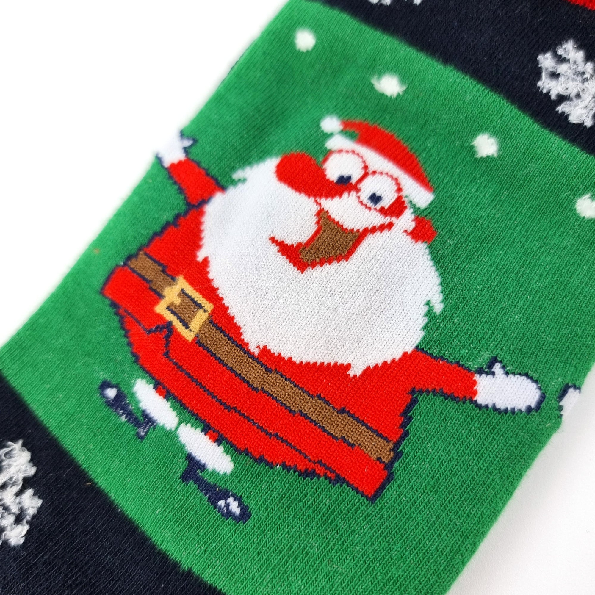 Christmas socks "Santa with very skinny legs"