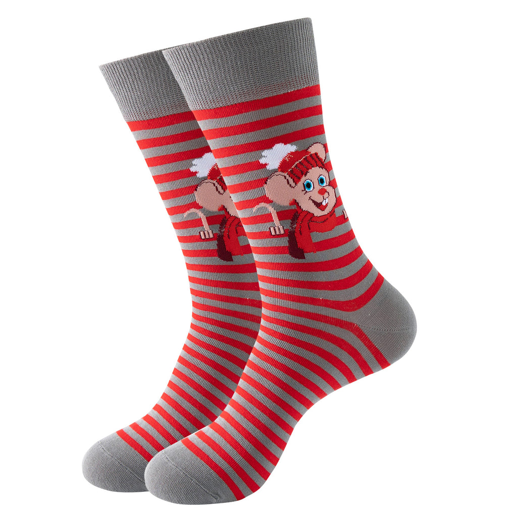 Chaussettes de Noël "Souris de Noël"