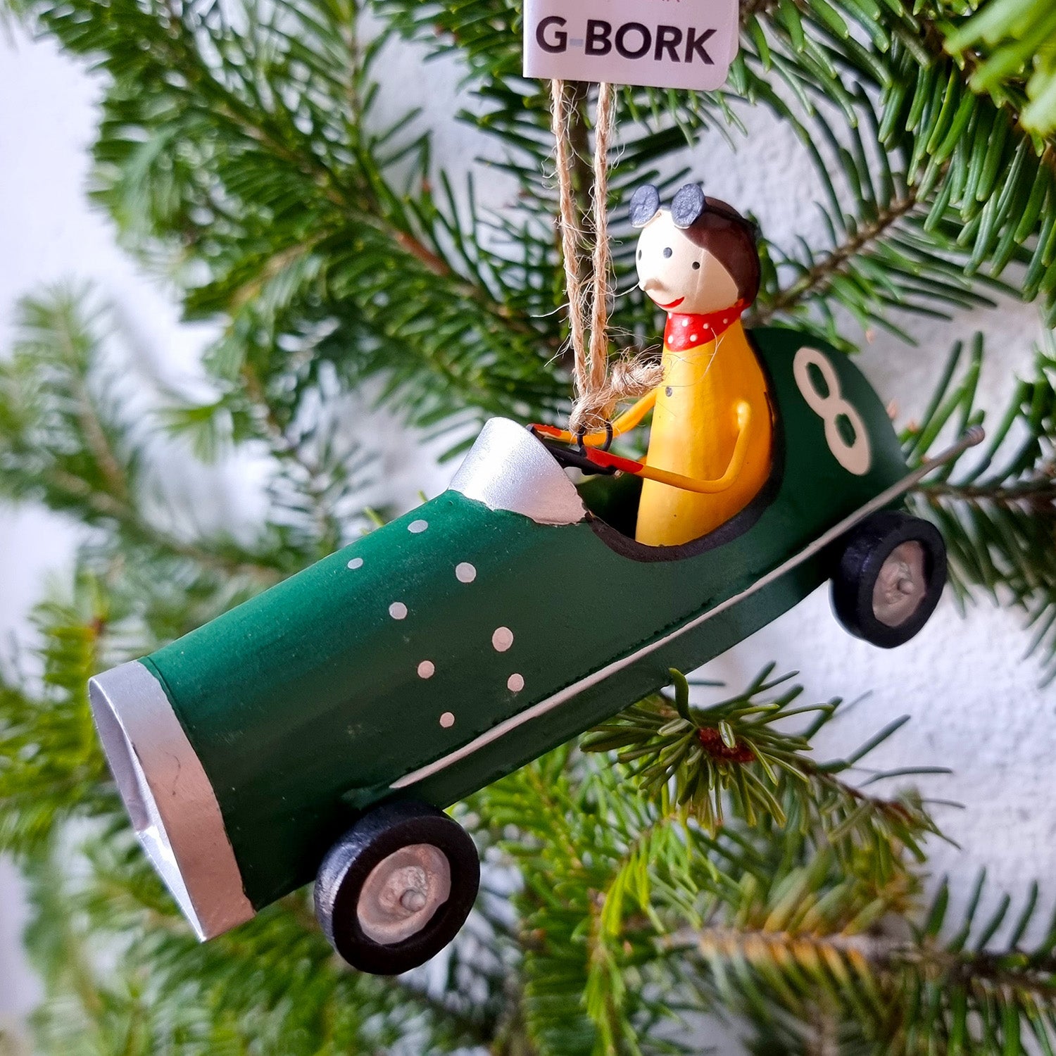 Craft Decoration Racing Driver In A Sports Car Anna Banana Craft Decoration Racing Driver In A Sports Car Anna Banana