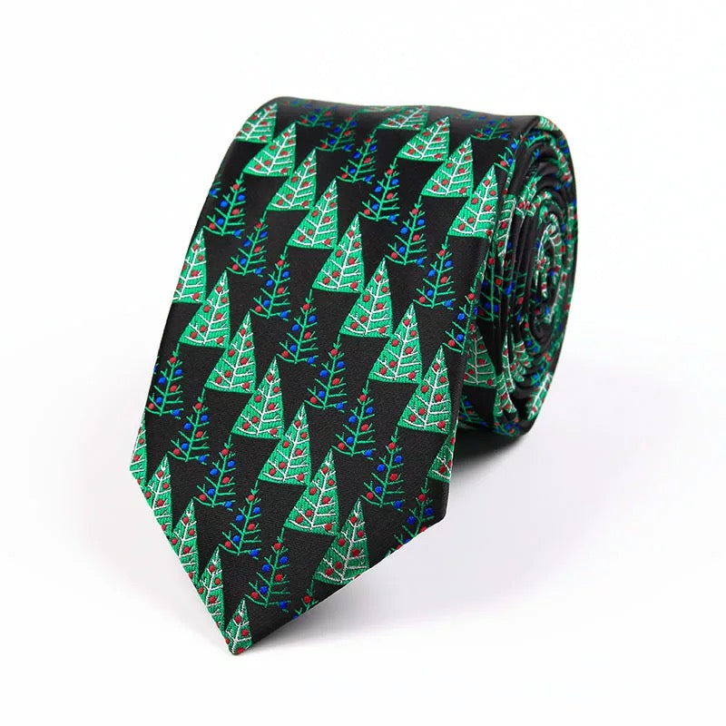 Christmas Tie "X-mas trees"