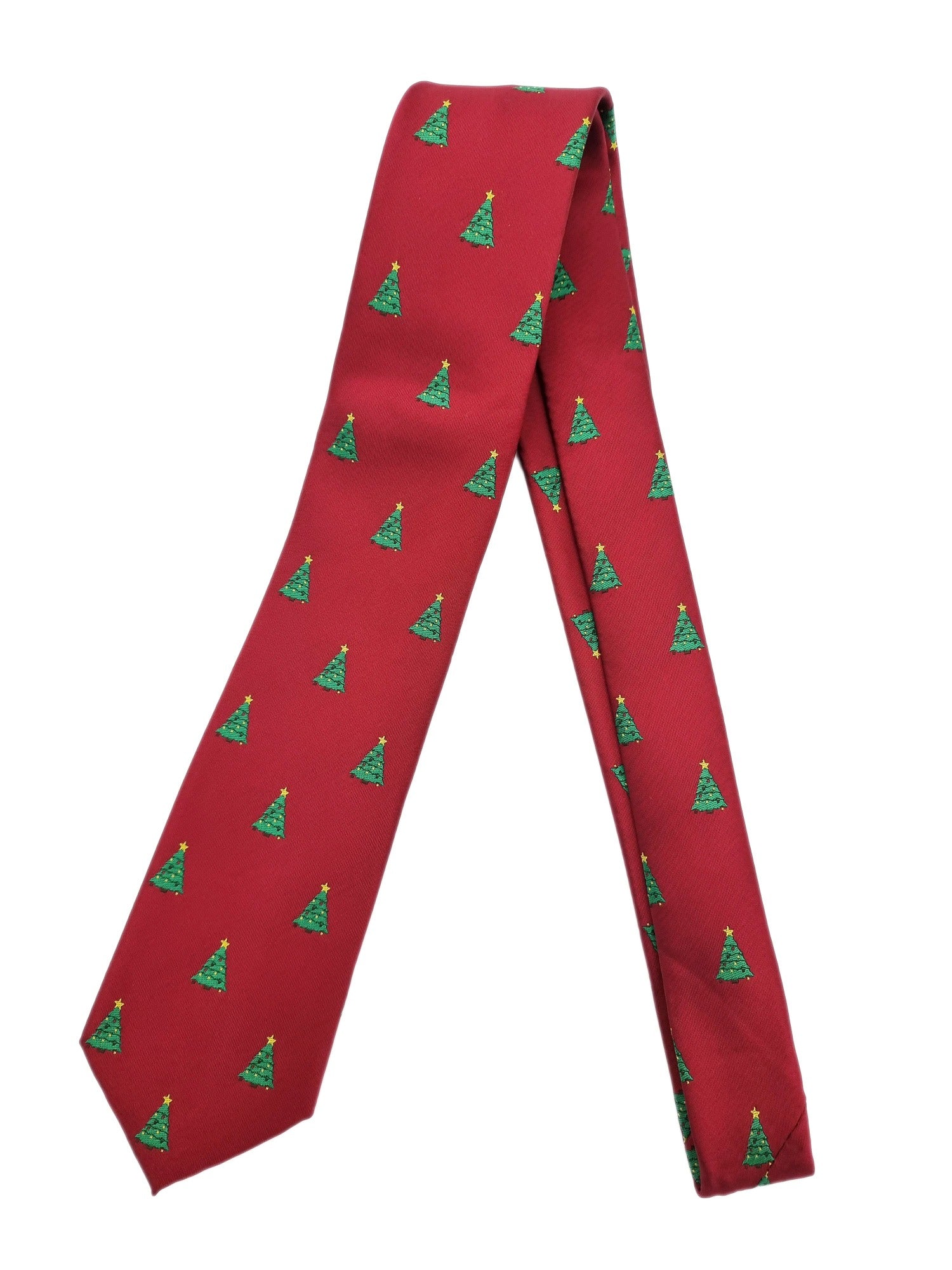 Christmas tie "Christmas trees"