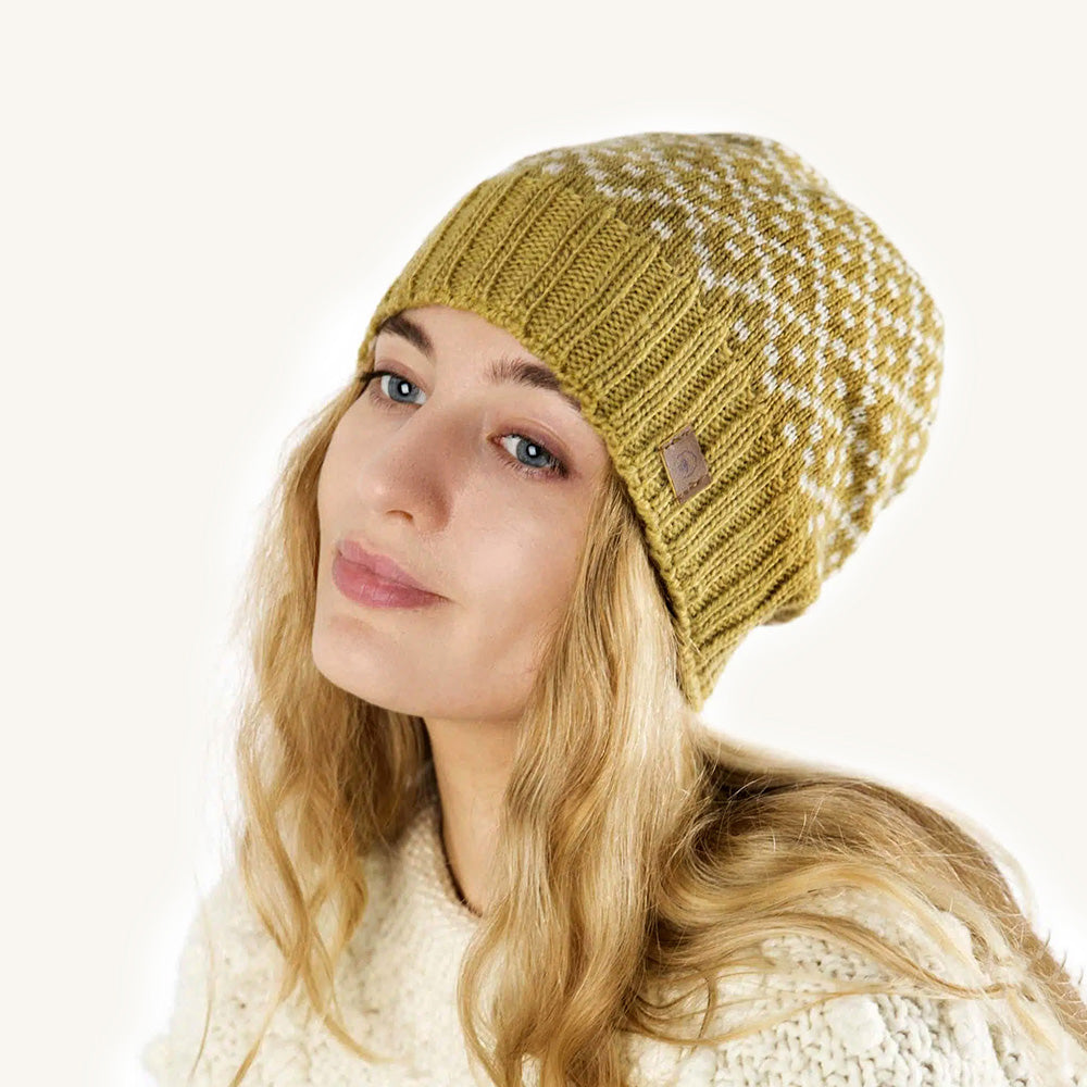 Bonnet "Tinka" en Laine d'Agneau