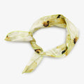 Bandeau avec un fil métallique "Giselle", jaune
