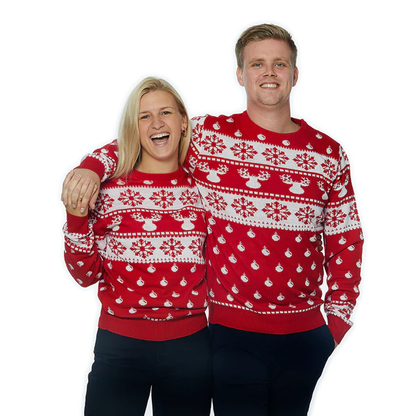 Classic Christmas jumper in 100% organic cotton