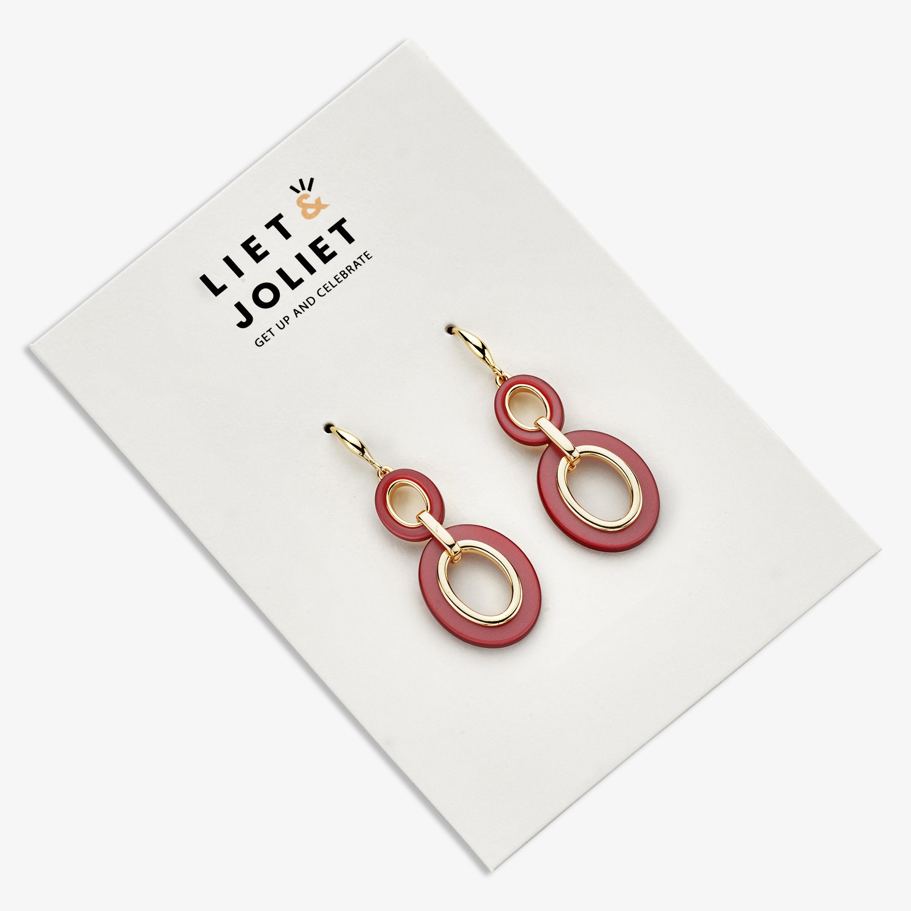 Earrings "Faye" mauve/pink